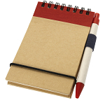 Zuse A7 recycled jotter notepad with pen 1