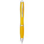 Nash ballpoint pen coloured barrel and grip (blue ink) 1