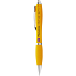 Nash ballpoint pen coloured barrel and grip (blue ink) 2