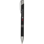 Moneta aluminium click ballpoint pen (blue ink) 2