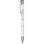 Moneta aluminium click ballpoint pen (blue ink) 2