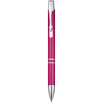 Moneta aluminium click ballpoint pen (blue ink) 1