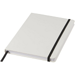 Spectrum A5 white notebook with coloured strap 1