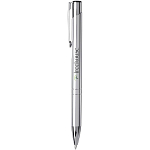 Moneta anodized aluminium click ballpoint pen (blue ink) 2