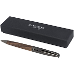 Loure wood barrel ballpoint pen (black ink) 2