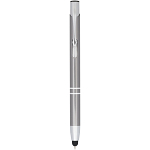 Moneta anodized aluminium click stylus ballpoint pen 1