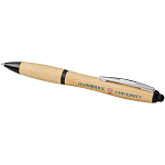 Nash bamboo ballpoint pen (blue ink) 2