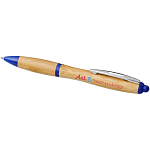 Nash bamboo ballpoint pen (blue ink) 2