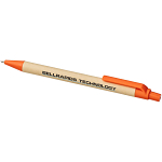 Berk recycled carton and corn plastic ballpoint pen (black ink) 2