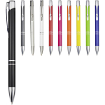 Moneta aluminium click ballpoint pen (black ink) 1