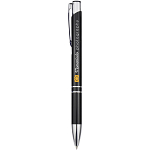 Moneta aluminium click ballpoint pen (black ink) 2