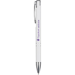 Moneta aluminium click ballpoint pen (black ink) 2