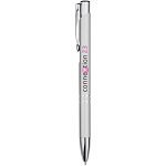 Moneta aluminium click ballpoint pen (black ink) 2