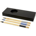 Kerf 3-piece bamboo pen set 1