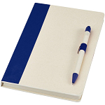 Dairy Dream A5 size reference recycled milk cartons notebook and ballpoint pen set 1