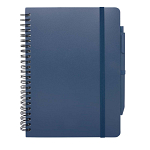 Thalaasa A5 ocean-bound hard cover notebook with ballpoint pen (black ink) 3