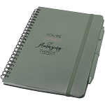 Thalaasa A5 ocean-bound hard cover notebook with ballpoint pen (black ink) 2