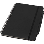 Thalaasa A5 ocean-bound hard cover notebook with ballpoint pen (black ink) 1