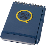Thalaasa A6 hard cover ocean-bound notebook with ballpoint pen (black ink) 2