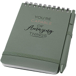 Thalaasa A6 hard cover ocean-bound notebook with ballpoint pen (black ink) 2