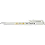 Lucia recycled plastic ballpoint pen (blue ink) 2