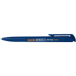 Lucia recycled plastic ballpoint pen (blue ink) 2