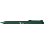 Lucia recycled plastic ballpoint pen (black ink) 2