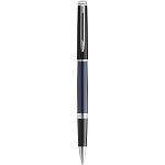 Hemisphere colour blocking rollerball pen with palladium trim (black ink) 1