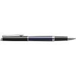 Hemisphere colour blocking rollerball pen with palladium trim (black ink) 3