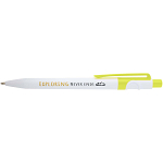 Unica recycled plastic ballpoint pen (blue ink) 2
