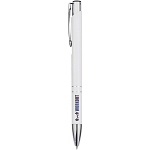 Moneta recycled aluminium ballpoint pen (blue ink) 3