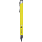 Moneta recycled aluminium ballpoint pen (blue ink) 3