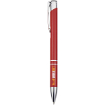 Moneta recycled aluminium ballpoint pen (blue ink) 3