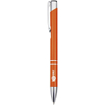 Moneta recycled aluminium ballpoint pen (blue ink) 2