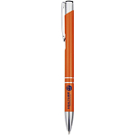 Moneta recycled aluminium ballpoint pen (blue ink) 3