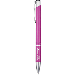 Moneta recycled aluminium ballpoint pen (blue ink) 2