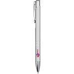 Moneta recycled aluminium ballpoint pen (blue ink) 3