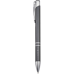 Moneta recycled aluminium ballpoint pen (blue ink) 2