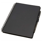 Slate A5 reusable hard cover notebook and pen set (black ink) 1