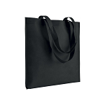 Heat-sealed 70 g/m2 non-woven fabric shopping bag, long handles 1