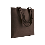 Heat-sealed 70 g/m2 non-woven fabric shopping bag, long handles 1