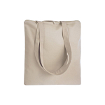 220 g/m2 cotton shopping bag, long handles, zip closure 2