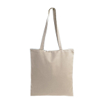 220 g/m2 cotton shopping bag, long handles, zip closure 4