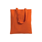 250 g/m2 cotton shopping bag, long handles and gusset, zip closure 2