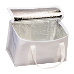 Cooler bag with silver interior 3
