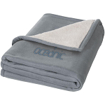 Springwood soft fleece and sherpa plaid blanket 2