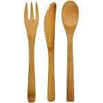 Celuk bamboo cutlery set 3