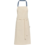 Nia 200 g/m² recycled cotton apron 1