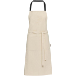 Nia 200 g/m² recycled cotton apron 1