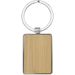 Neta bamboo rectangular keychain 3